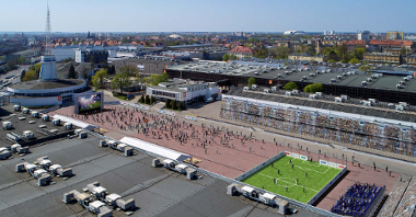 Na czas Mistrzostw Świata 2018 w piłce nożnej na terenie poznańśkich Targów działa strefa kibica