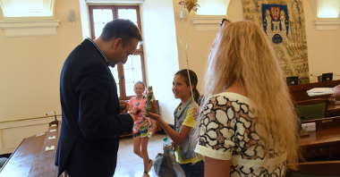 Urząd Miasta Poznania odwiedzili uczniowie polskich szkół na Białorusi