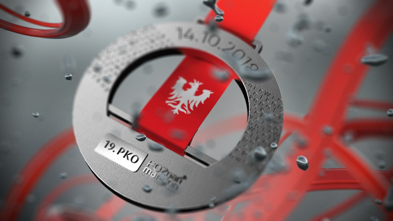 Taki medal otrzymają w Poznaniu na mecie tegoroczni maratończycy - grafika artykułu