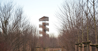Wieża widokowa na poznańskich szachtach została uroczyście otwarta