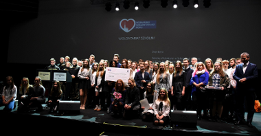 Wspólny finał w jednym dniu znalazły dwa konkursy: konkurs Barwy Wolontariatu oraz Poznański Wolontariusz Roku