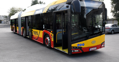 Elektryczny autobus Solarisa jeździł już po ulicach Poznania w zeszłym roku w ramach testów