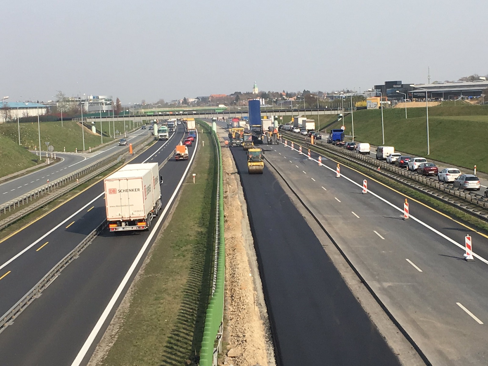 24 kwietnia rozpocznie się kolejny etap prac na autostradowej obwodnicy Poznania fot. Autostrada A2 - grafika artykułu