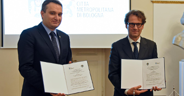 Bolonia jest miastem partnerskim Poznania od 2017 roku
