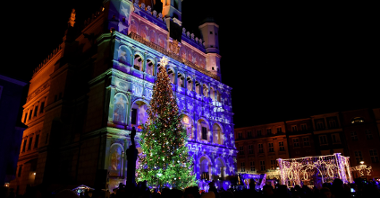 Poznań rozświetlony przed Bożym Narodzeniem