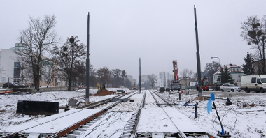 Galeria zdjęć z budowy trasy tramwajowej na Naramowice