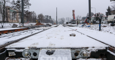 Galeria zdjęć z budowy trasy tramwajowej na Naramowice