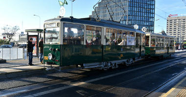 Historyczny tramwaj na Kaponierze