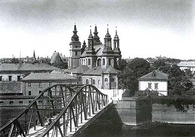 Most Cybiński dawniej - grafika artykułu