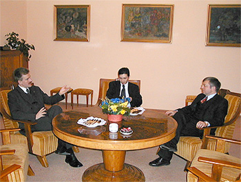 spotkanie w Saloniku Prezydenckim - grafika artykułu