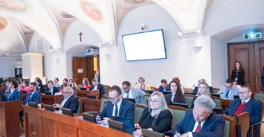 Kontynuacja sesji w Sali Sesyjnej Urzędu Miasta, fot Grzegorz Dembiński