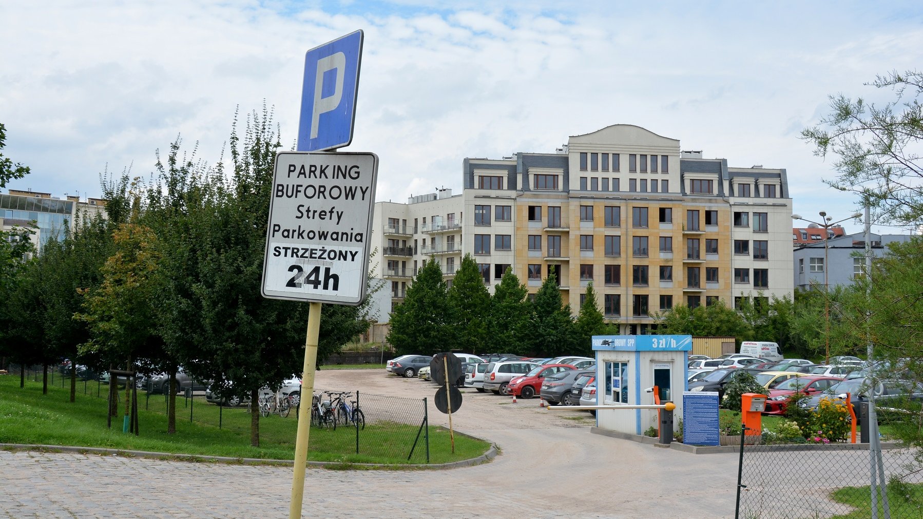 Parking buforowy na Chwaliszewie