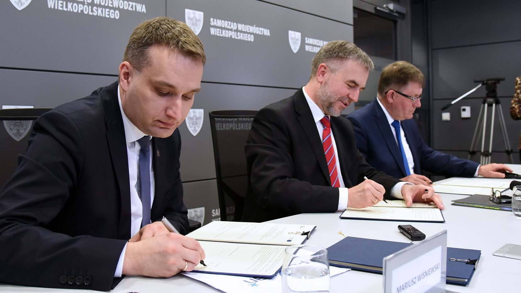 Podpisanie umowy na dofinansowanie
