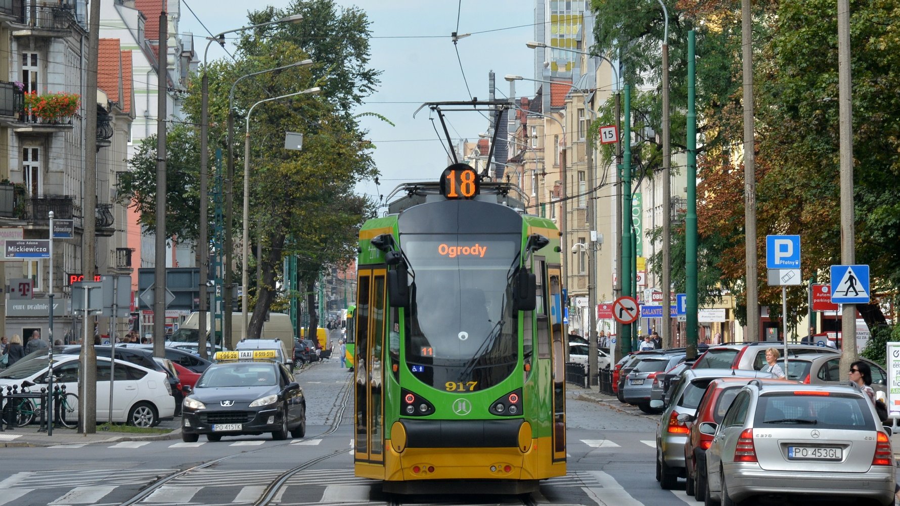 Przez dwa miesiące tramwaje nie pojadą ul. Dąbrowskiego pomiędzy ul. Roosevelta a Rynkiem Jeżyckim
