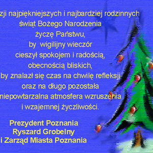 ŚWIĄTECZNE ŻYCZENIA OD PREZYDENTA