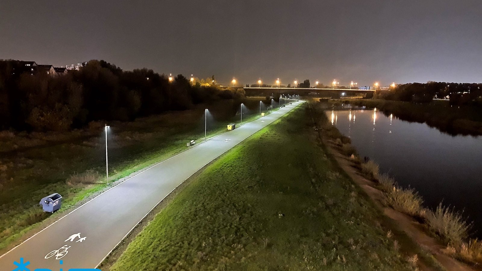 Wydłużenie i oświetlenie Wartostrady fot. PIM