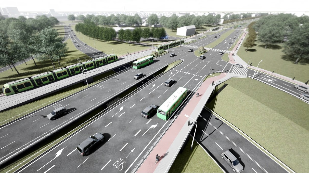 Wzdłuż ul. Naramowickiej powstanie trasa tramwajowa