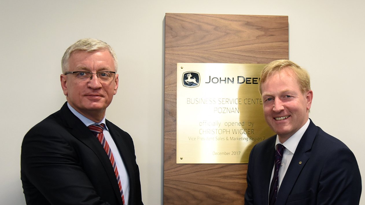 Otwarcie centrum usług John Deere