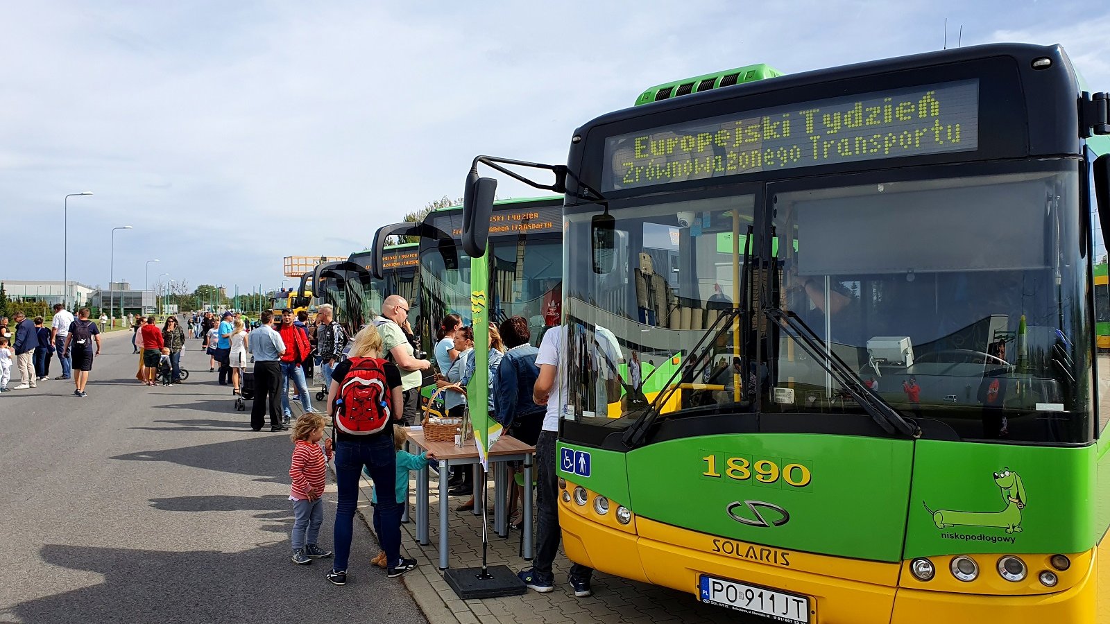 Na terenie zajezdni Franowo odbył się festyn inaugurujący Europejski Tydzień Zrównoważonego Transportu