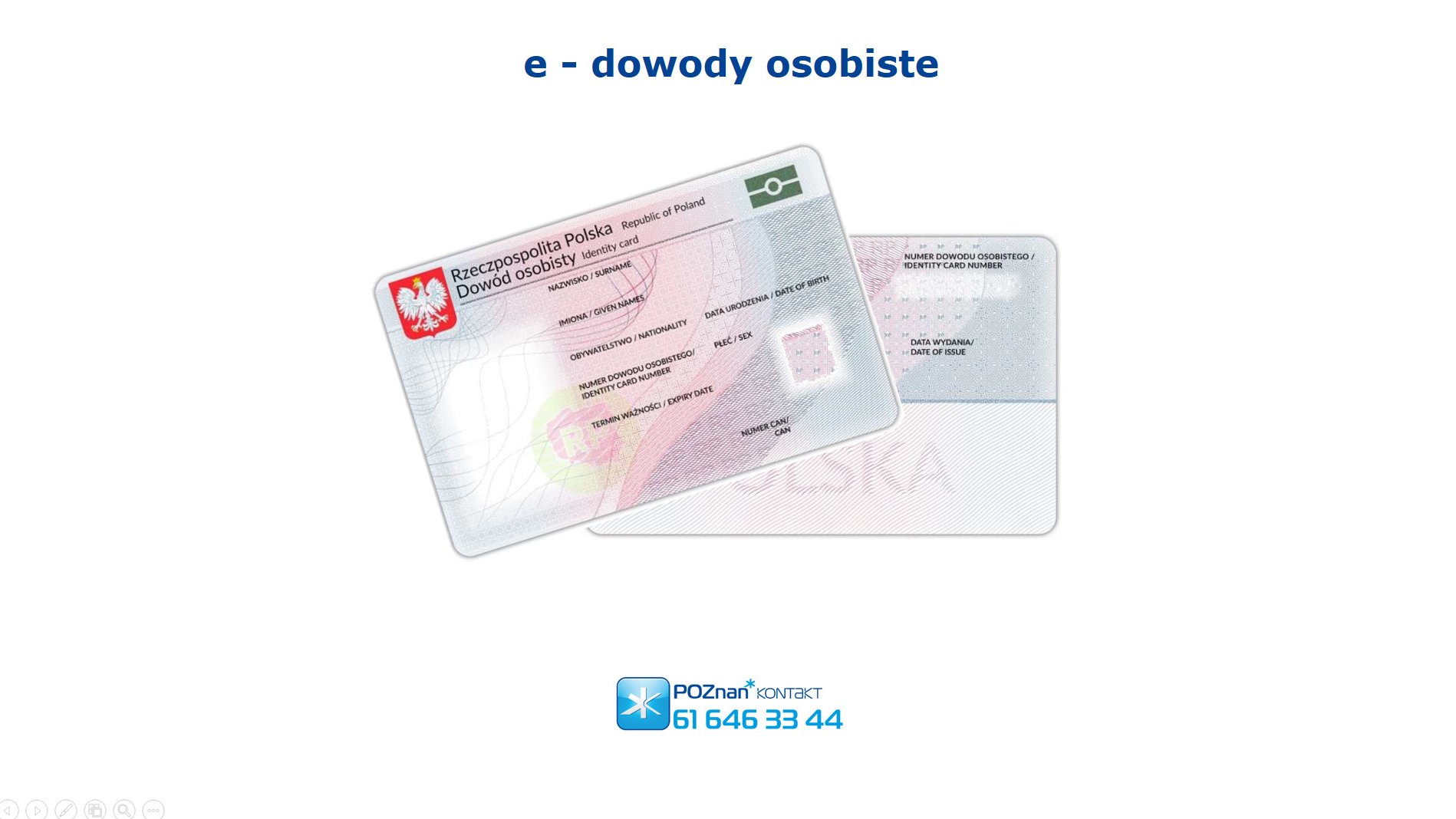 E-dowody osobiste od 4 marca 2019