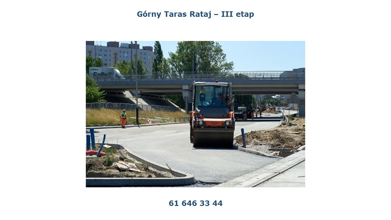 III etap prac drogowych na Górnym Tarasie Rataj i Żegrzu od czwartku 4 lipca (źródło:ztm.poznan.pl)