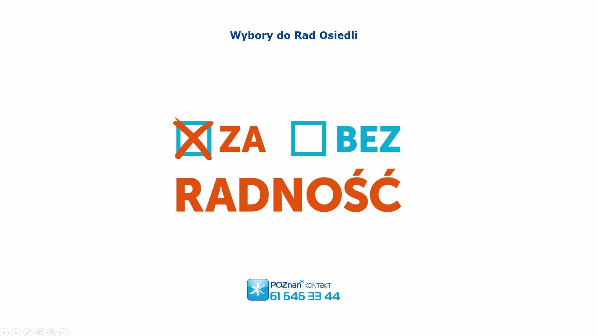 Wybory do Rad Osiedli 2019