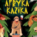 Kazik na rowerze jedzie przez dżunglę