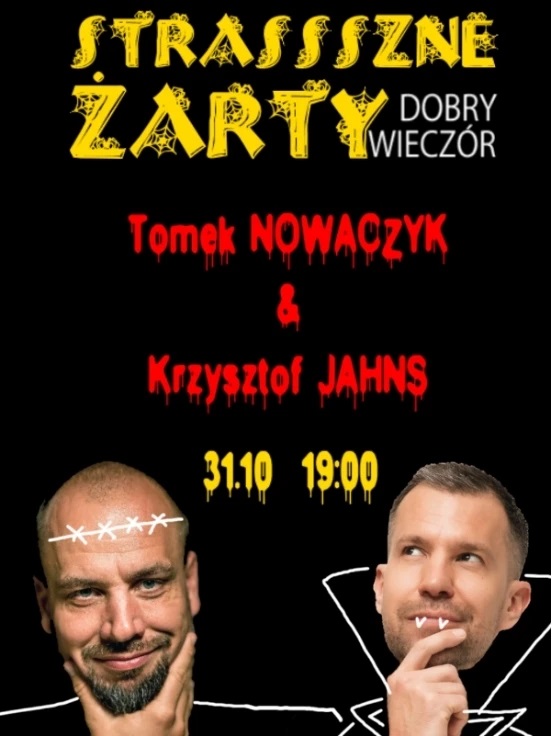 Baner promujący wydarzenie. Nazwa wydarzenia, data i zdjęcie Artystów.