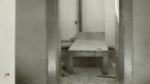 Cela aresztancka w poznańskiej siedzibie Gestapo - 1945