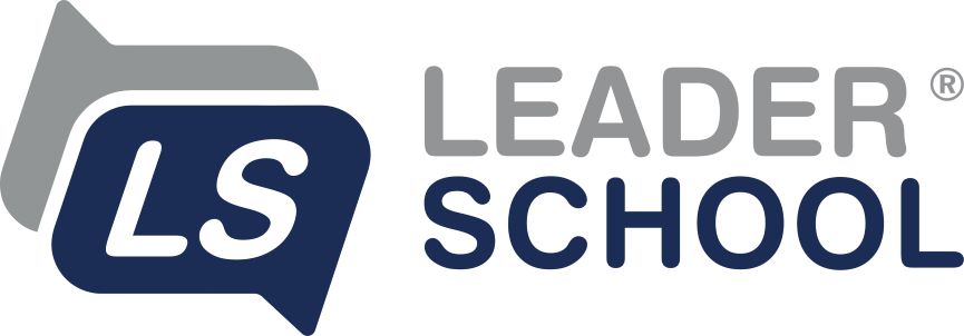 Obrazek przedstawia logo Leader School.