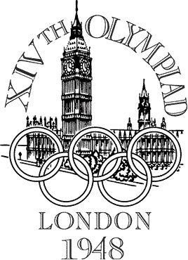 Logo IO w Londynie (1948)