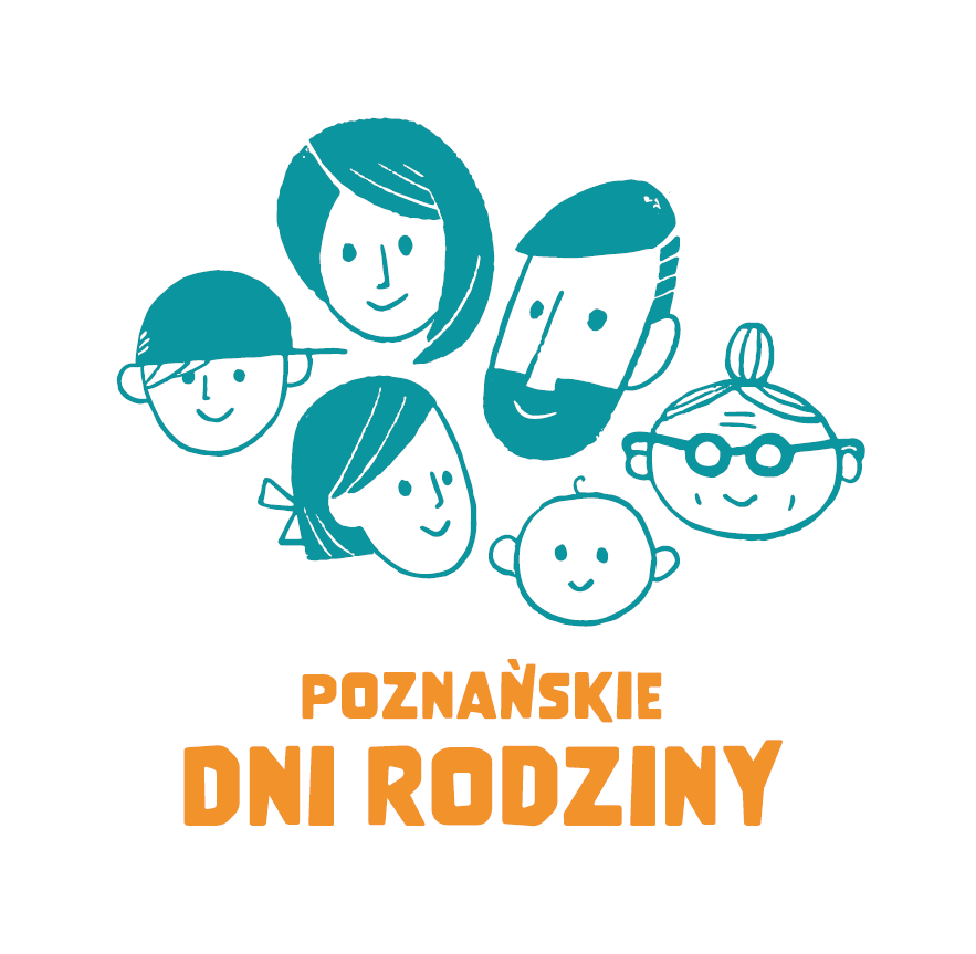Logotyp Poznańskich Dni Rodziny 2024