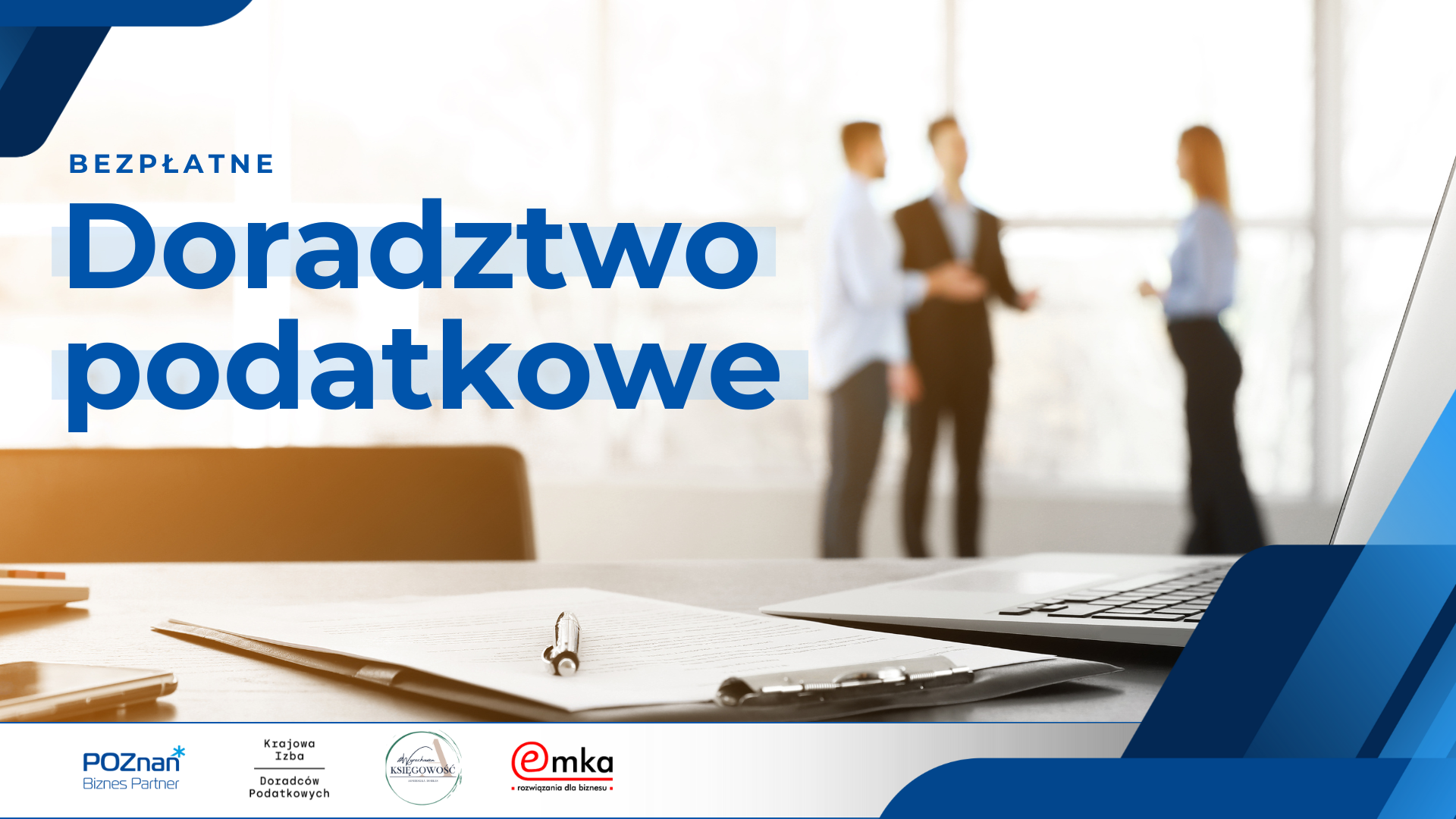 Doradztwo podatkowe - wrzesień Grafika zapraszająca na doradztwo podatkowe - wrzesień
