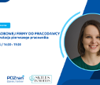 Grafika zapraszająca na szkolenie Od jednoosobowej firmy do pracodawcy - skuteczna rekrutacja pierwszego pracownika