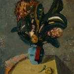 A. Nacht-Samborski, Czarny kwiat, ok. 1926