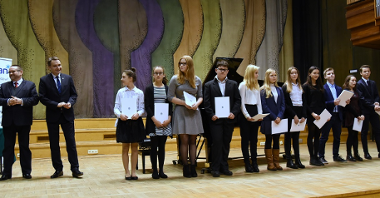 Wręczenie Nagród Miasta Poznania dla uzdolnionych uczniów