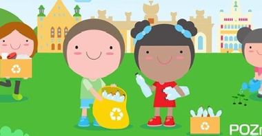 Dzieci dowiedzą się, jak prawidłowo segregować odpady i dbać o środowisko