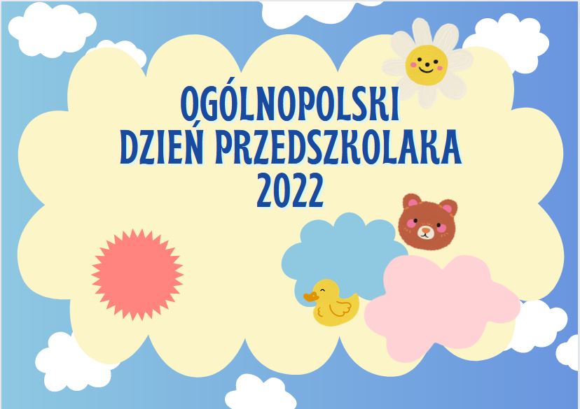Ogólnopolski Dzień Przedszkolaka 2022 - grafika artykułu