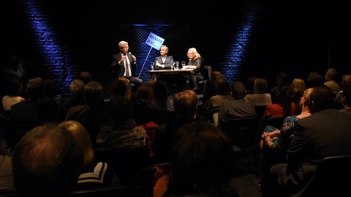 Debata Jacka Jaśkowiaka i Roberta Biedronia