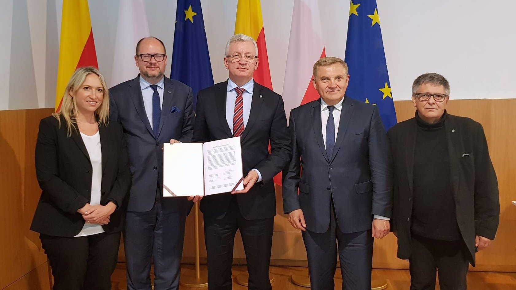 Jacek Jaśkowiak, prezydent Poznania, wziął udział w międzynarodowym seminarium "NIE dla NIEnawiści"