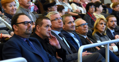 Przed koncertem życzenia seniorom złożył Jacek Jaśkowiak, prezydent miasta