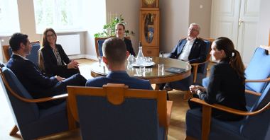 Prezydent Poznania, Jacek Jaśkowiak, spotkał się z przedstawicielami firmy Venture Devs