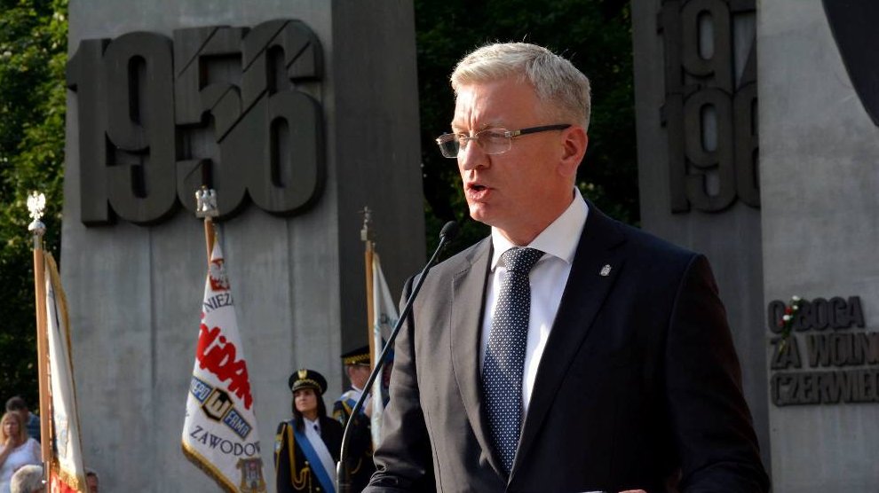 Prezydent Poznania Jacek Jaśkowiak