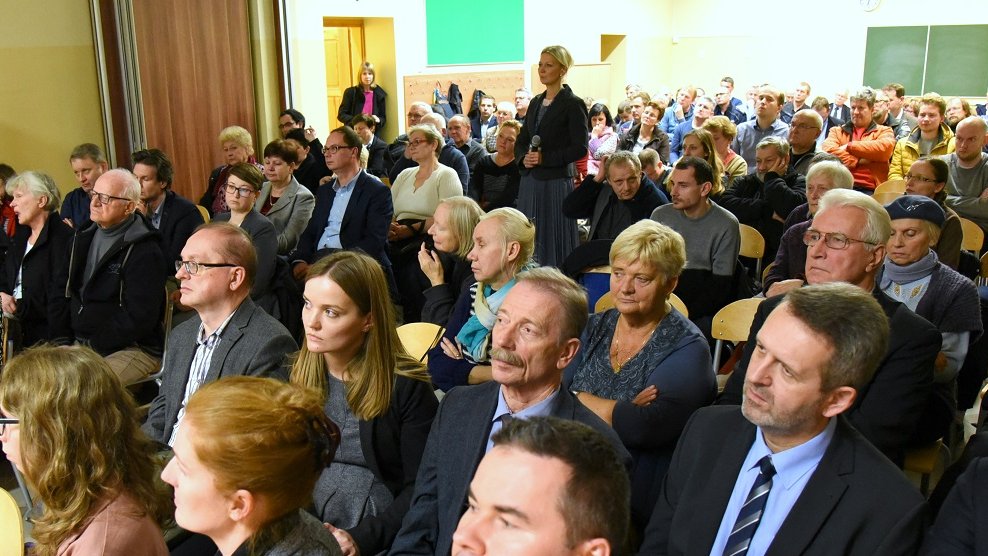 Prezydent spotkał się z mieszkańcami osiedla Święty Łazarz
