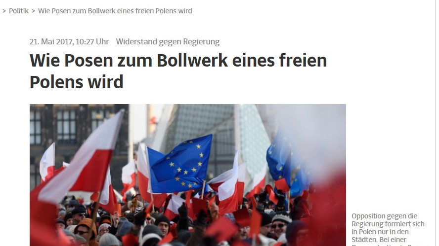 Süddeutsche Zeitung o prezydencie Poznania