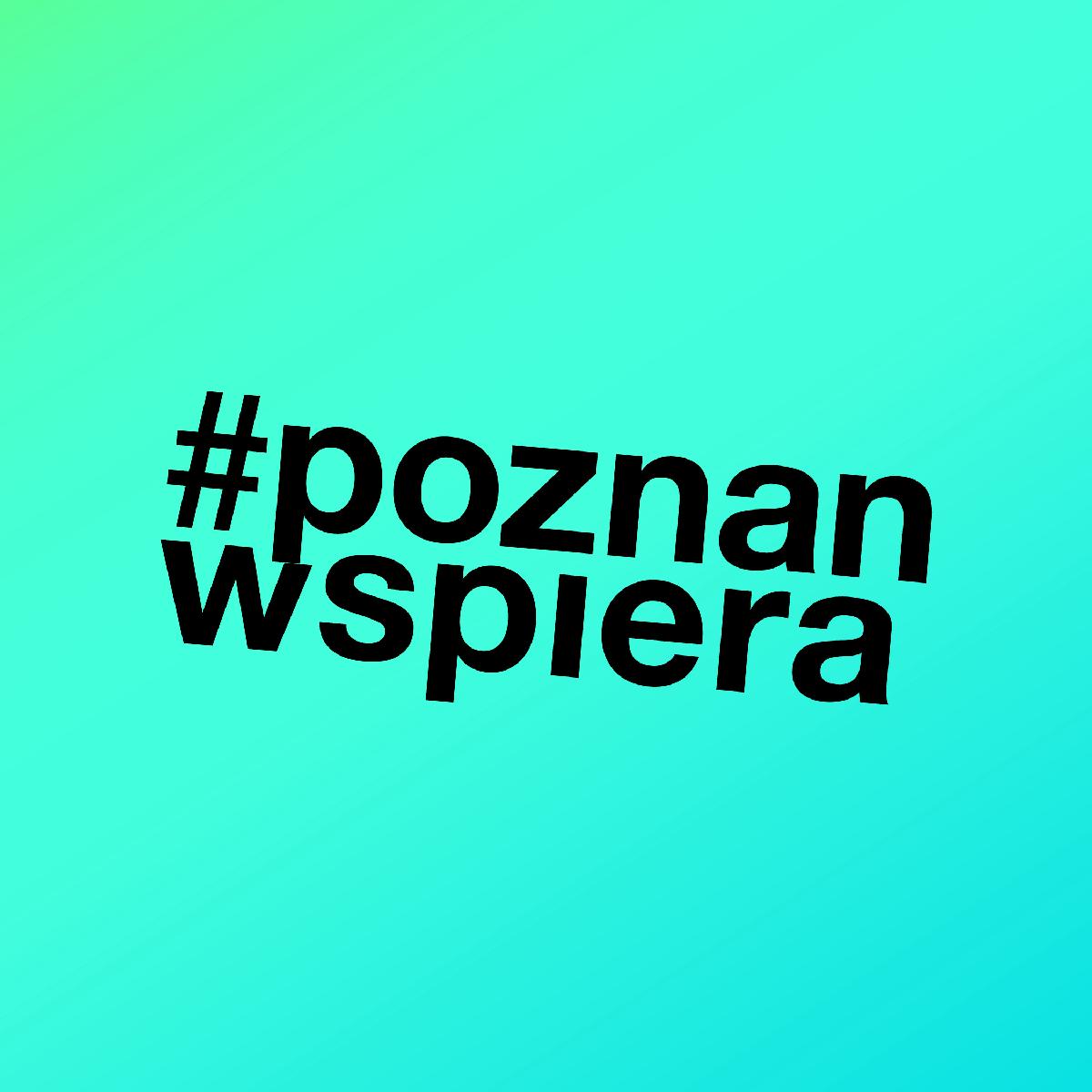 Logotyp pakietu Pomocowego "Poznań Wspiera"