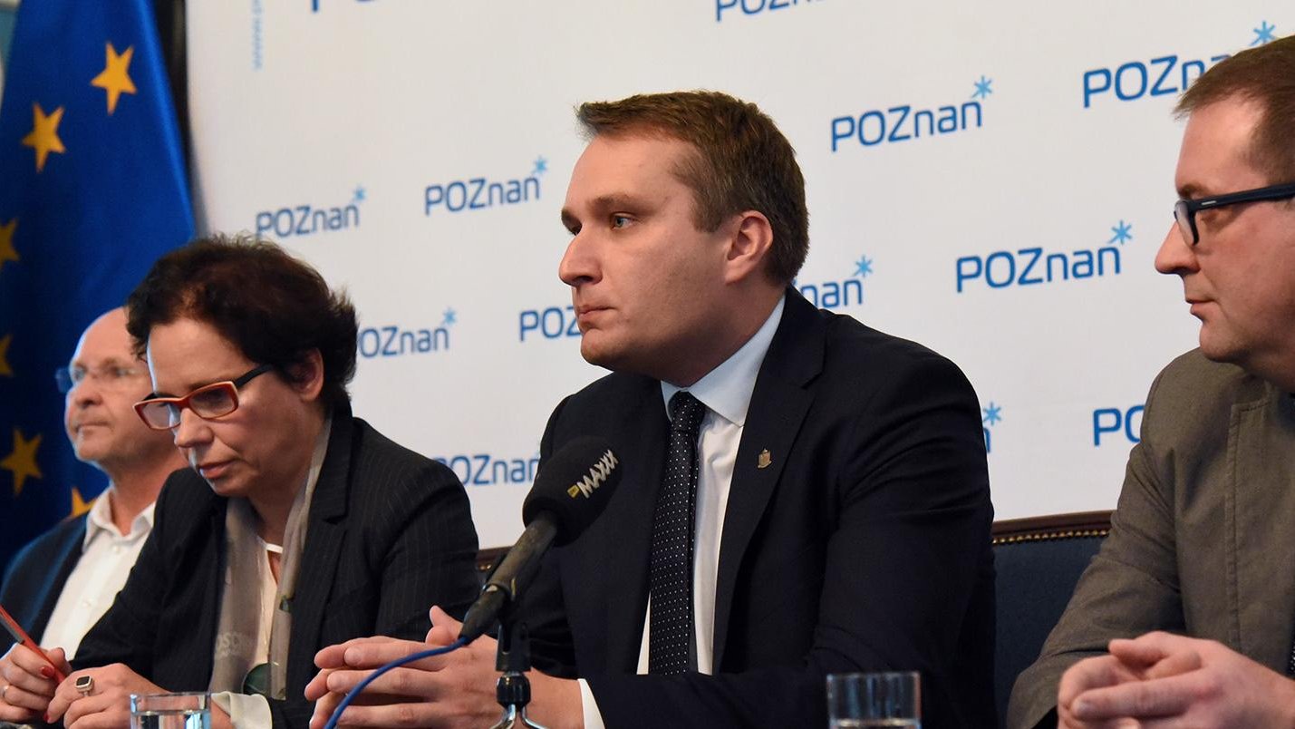 Konferencja prasowa dot. prac archeologicznych na placu Kolegiackim