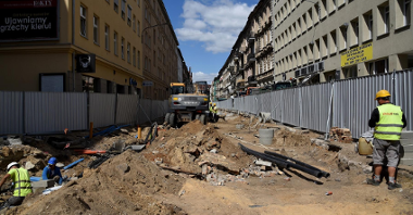 Trwa przebudowa ulic Taczaka i Garncarskiej