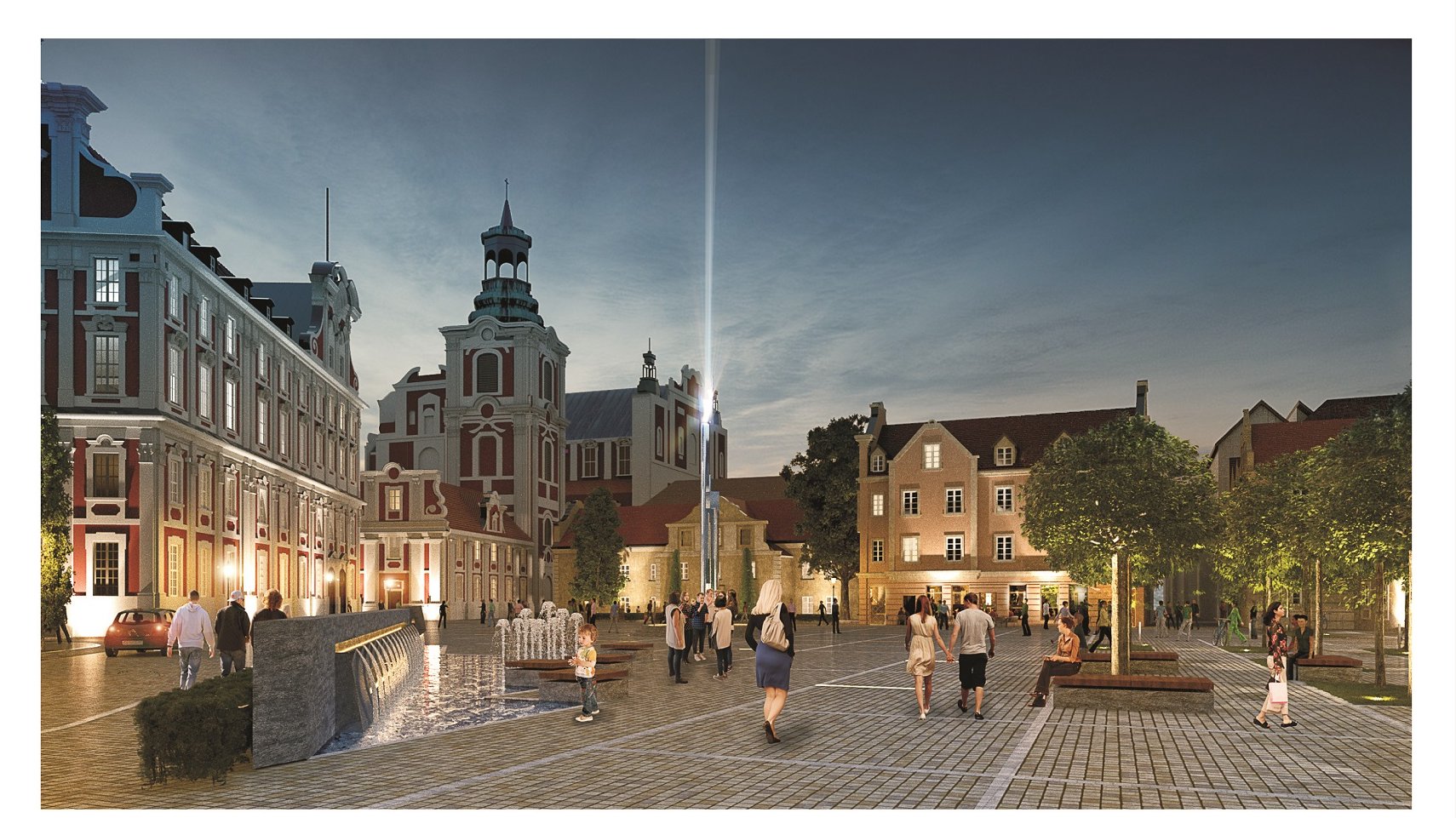 Plac Kolegiacki - nowa przestrzeń publiczna z wyjątkową historią