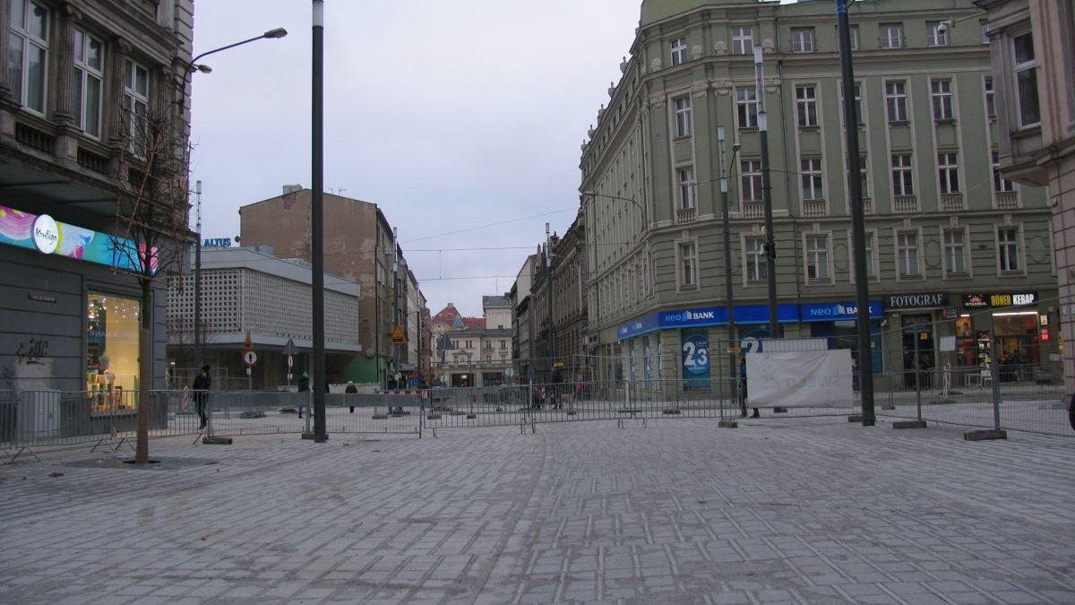 Skrzyżowanie ul. Św. Marcin i Ratajczaka